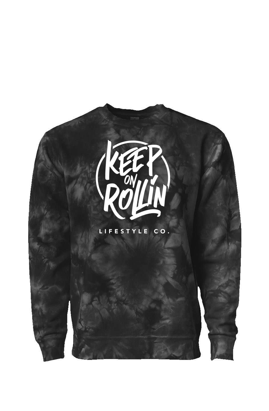 Crystal Tie Dye Crewneck