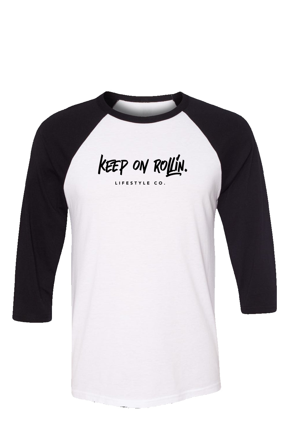 Keep on Rollin' Baseball Tee